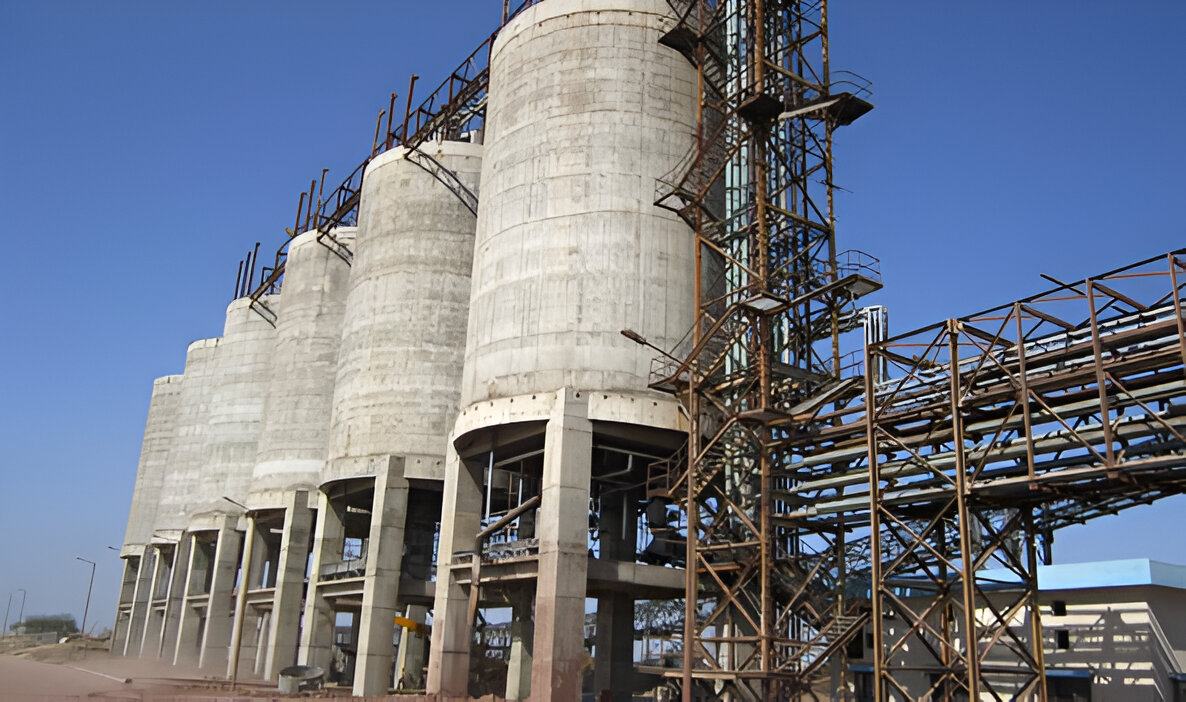 Silo for Ash Handling System for 2 x 125 MW , GMDC, Akrimota Power Station