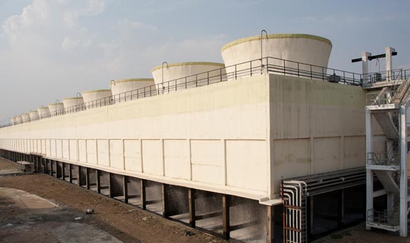 Forced draught cooling tower, Ideal Power